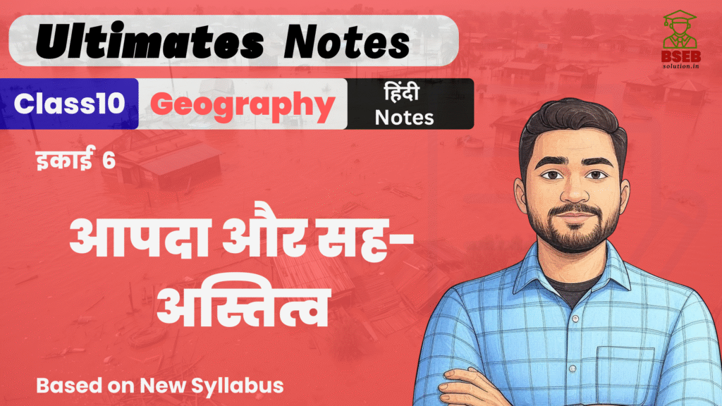 BSEB 10th Disaster Management Ex-6 Ultimate Notes